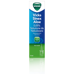 Vicks sinex aloe 0,05% soluzione da nebulizzare