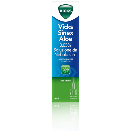 Vicks sinex aloe 0,05% soluzione da nebulizzare