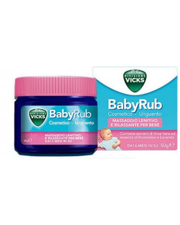 Vicks babyrub unguento 50g