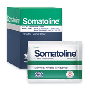 Somatoline emulsione 15 buste 0,1+0,3%