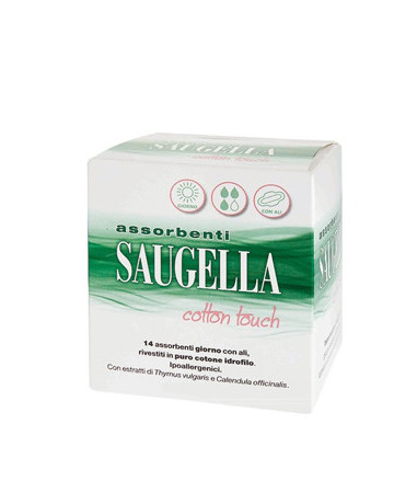 Saugella cotton touch assorbenti giorno 14 pezzi taglio prezzo