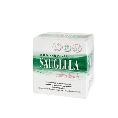 Saugella cotton touch assorbenti giorno 14 pezzi taglio prezzo
