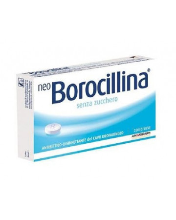 Neo borocillina "1,2 mg + 20 mg pastiglie senza zucchero"