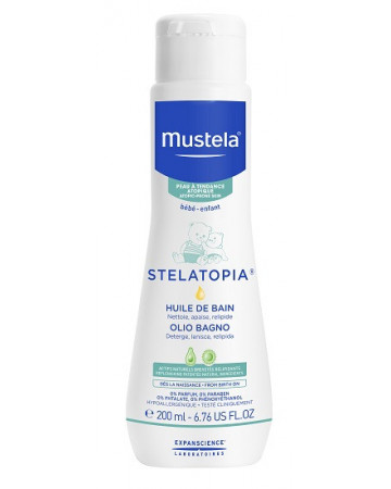 Mustela stelatopia olio bagno