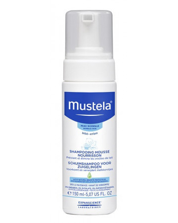 Mustela shampoo mousse 150ml
