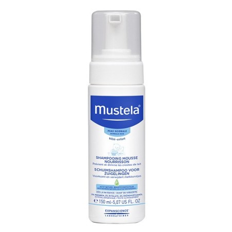 Mustela shampoo mousse 150ml