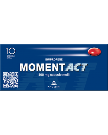 Momentact 400 mg capsule molli