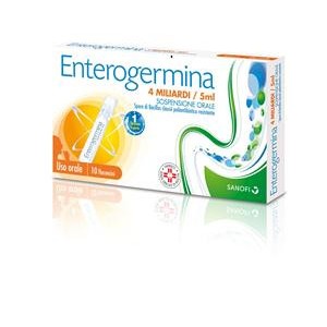 Enterogermina 4 miliardi / 5 ml sospensione orale