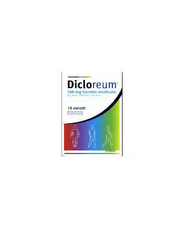 Dicloreum antinfiammatorio locale 180 mg cerotti medicati