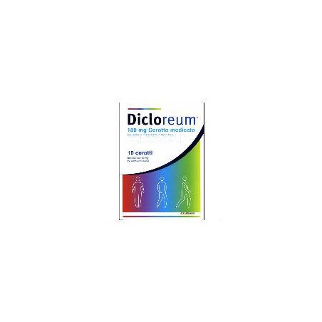 Dicloreum antinfiammatorio locale 180 mg cerotti medicati