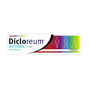 Dicloreum actigel 1 % gel