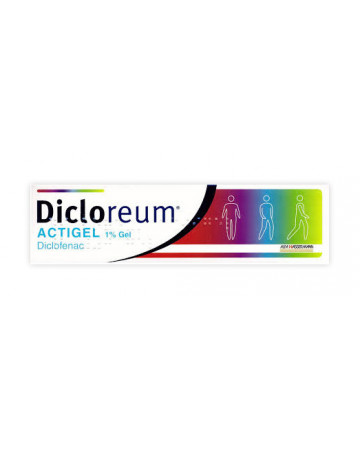 Dicloreum actigel 1 % gel