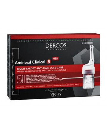 Dercos aminexil fiale 42 uomo 6 ml