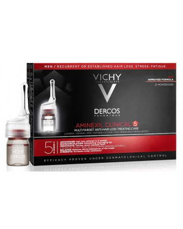 Dercos aminexil fiale 21 uomo 6 ml