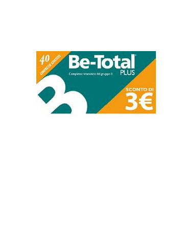 Be-total 40 compresse promozione