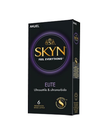 Profilattico ansell akuel skin elite 6 pezzi