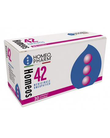 Homeos 42 globuli 30tubi