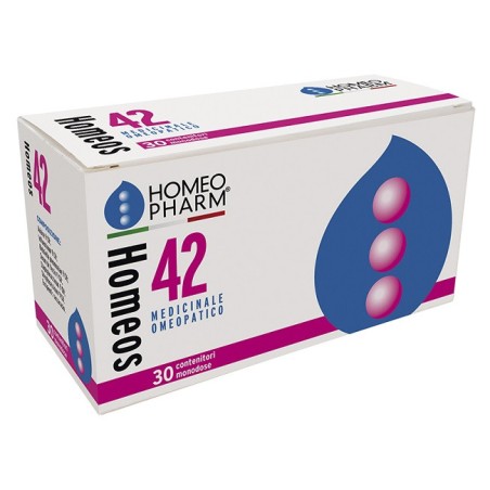 Homeos 42 globuli 30tubi