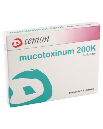 Mucotoxinum 200k 10 capsule