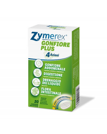 Zymerex gonfiore plus 20 compresse