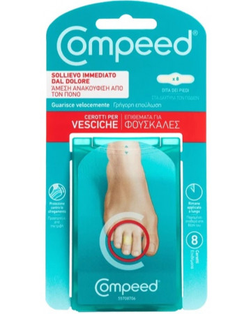 Compeed vesciche dita pied 8pz