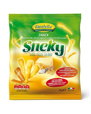 Farabella sneky formaggio 50g