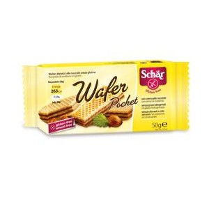 Schar wafer pocket nocciola50g