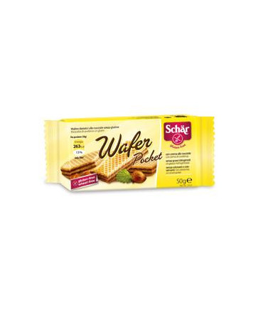 Schar wafer pocket nocciola50g