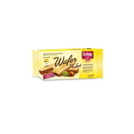 Schar wafer pocket nocciola50g