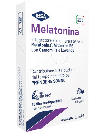 Melatonina ibsa 30film orali
