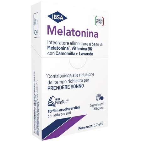 Melatonina ibsa 30film orali