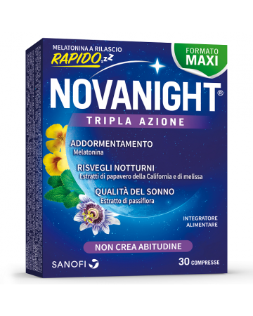 Novanight 30 compresse ril rapido new