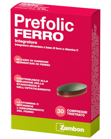 Prefolic ferro 30 compresse