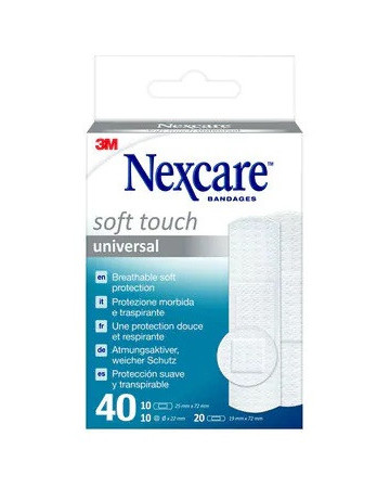 3m nexcare cer soft assort 40p