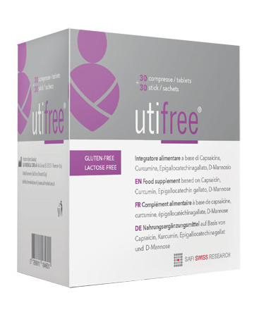 Utifree 30 compresse +30stick