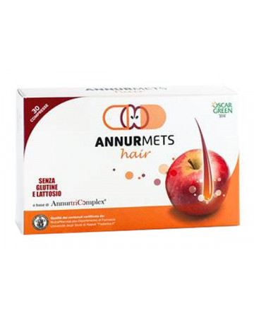 Annurmets hair 510mg 30 compresse Annurmets hair 510mg 30 compresse