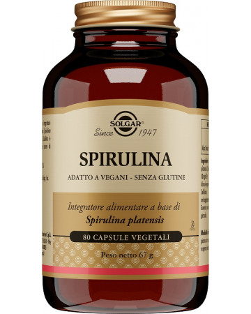 Spirulina 80 capsule veg