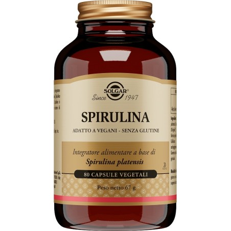 Spirulina 80 capsule veg