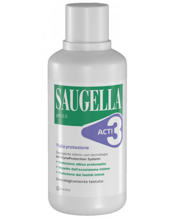 Saugella acti3 det intimo500ml