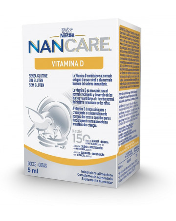 Nancare vitamina d gocce 5ml Nancare vitamina d gocce 5ml