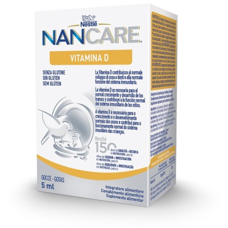 Nancare vitamina d gocce 5ml Nancare vitamina d gocce 5ml