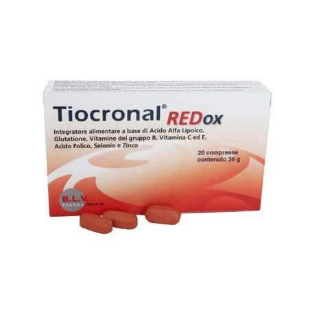 Tiocronal redox 20 compresse