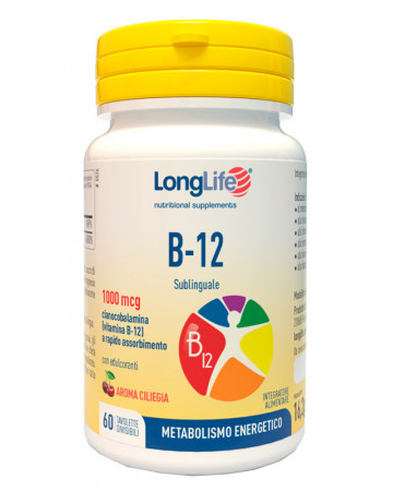 Longlife b12 1000mcg 60tav