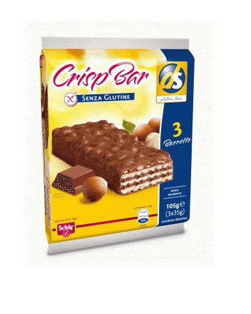 Schar crisp bar cioc latt3x35g