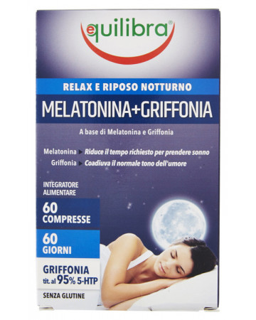 Melatonina+griffonia 60 compresse Melatonina+griffonia 60 compresse