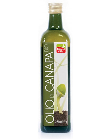 Olio canapa bio 250ml