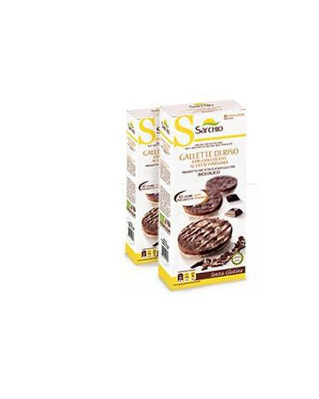 Gallette riso ciocc latte 34g