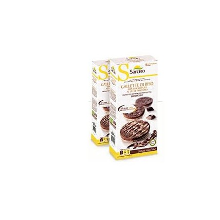 Gallette riso ciocc latte 34g