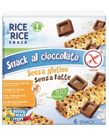 R&r snack riso cioccolato6x21g