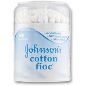 Johnsons baby cotton fioc100pz